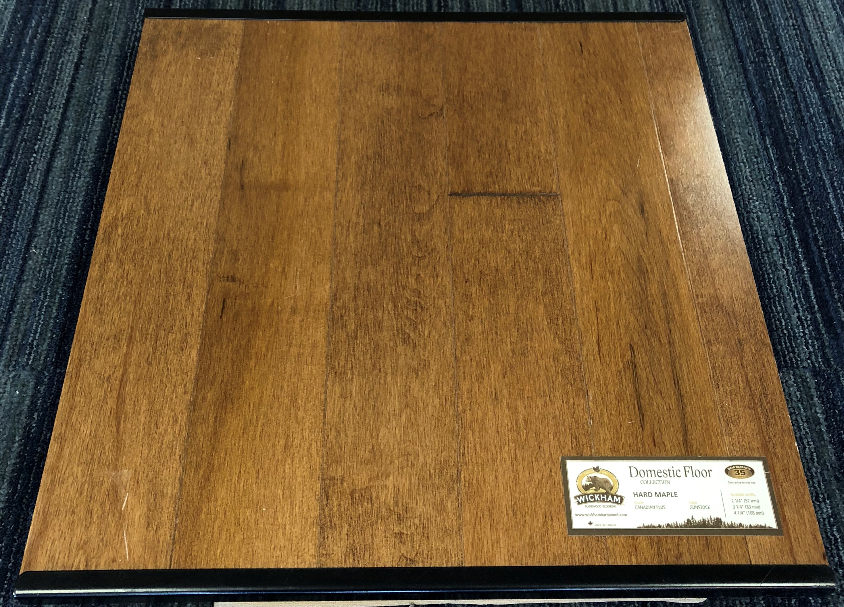 Hardwood Flooring Mississauga Toronto Brampton Stock Wickham Maple Domestic Hardwood Flooring Image
