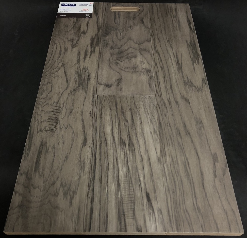 Bristol Northernest Hickory Engineered Hardwood Flooring