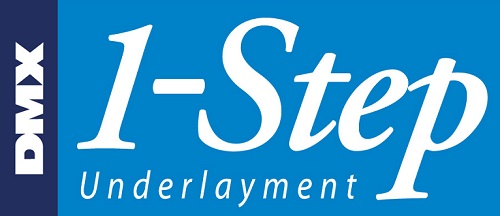 DMX 1 STEP UNDERLAYMENT LOGO - MISSISSAUGA